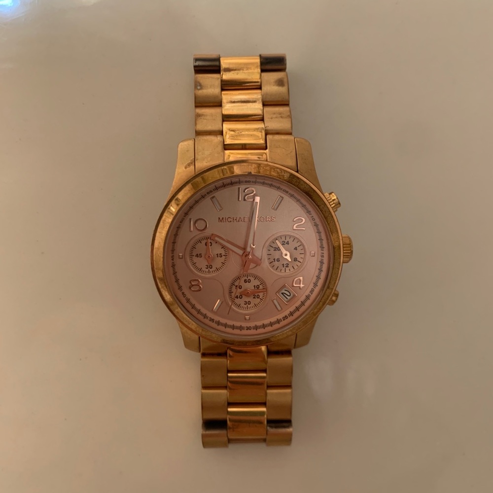 Michael Khors Rose Gold Watch